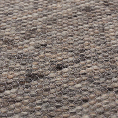 Kesar Rug grey melange, 60% wool & 15% jute & 25% cotton | Find the perfect wool rugs
