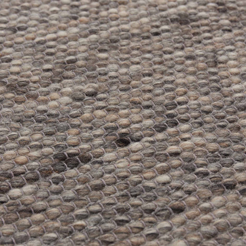 Kesar Runner grey melange, 60% wool & 15% jute & 25% cotton | Find the perfect runners