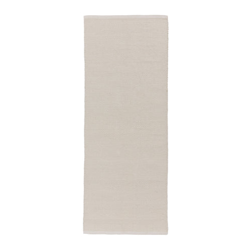 Khara runner in natural white | Home & Living inspiration | URBANARA