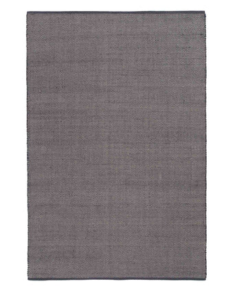 Khara Rug [Dark Blue Grey & Natural white]