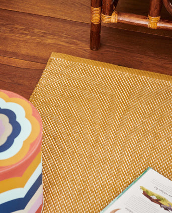 Khara Rug [Ochre & Natural white]