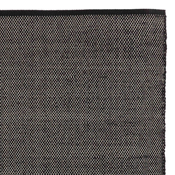 Khara runner black & natural white, 100% cotton