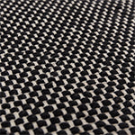 Khara cotton rug black & natural white, 100% cotton | High quality homewares