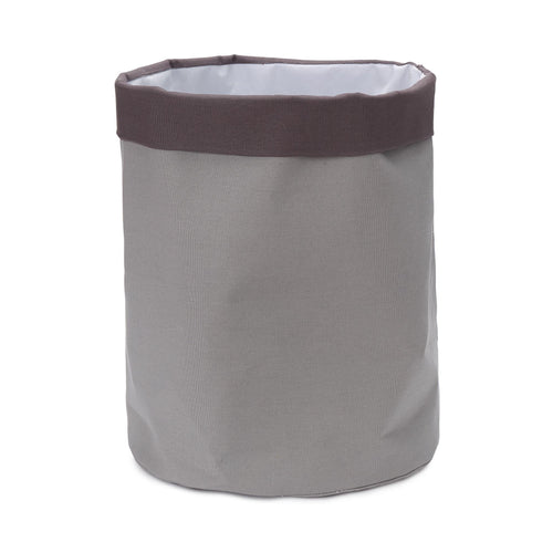 Khuwa Storage grey & dark grey, 100% cotton | URBANARA storage baskets