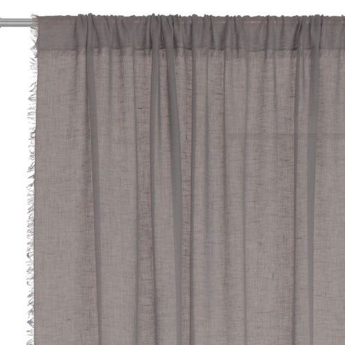 Kiruna Linen Curtain in charcoal | Home & Living inspiration | URBANARA