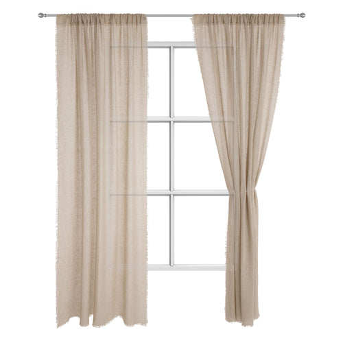 Kiruna Linen Curtain natural, 100% linen