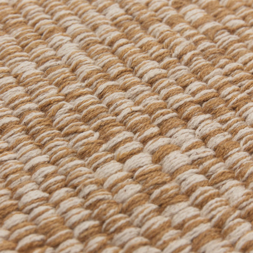 Kolkata Rug [Ochre & Natural white]