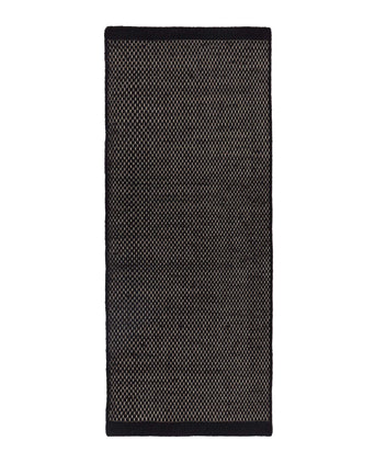 Kolong Wool Runner black & off-white, 100% wool