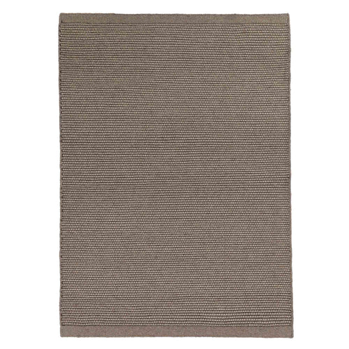 Kolong Rug grey brown & off-white, 100% new wool | URBANARA wool rugs