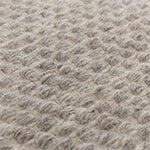 Kolong Wool Rug stone grey melange & off-white, 100% wool | URBANARA wool rugs
