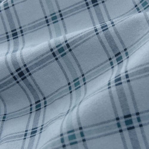 Luz Pillowcase blue, 100% cotton | URBANARA cotton bedding