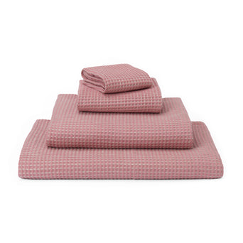 Kotra Tea Towel [Dusty pink & Natural]