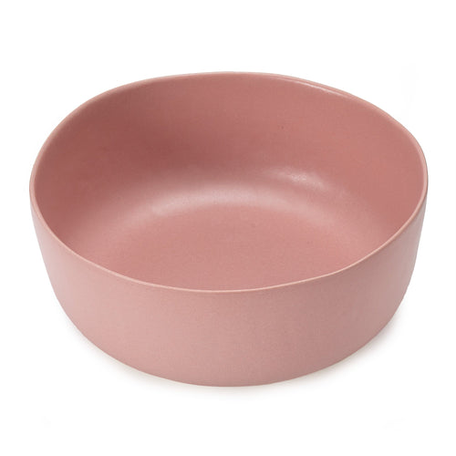 Malhou salad bowl, rouge, 100% stoneware