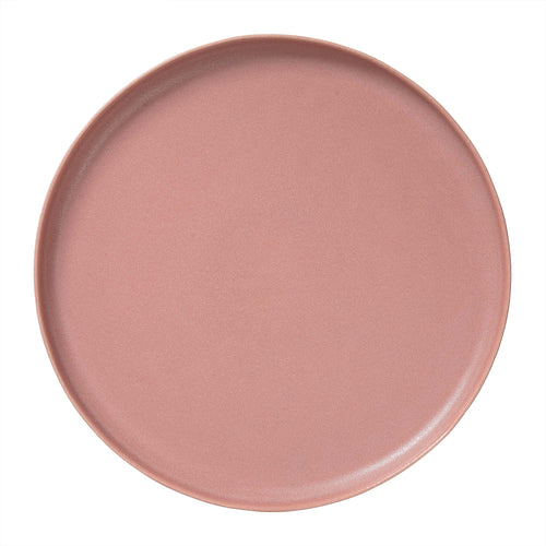 Malhou Dinner Plate Set rouge, 100% stoneware | URBANARA plates & bowls