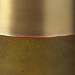 Naruli Planter brass & mustard, 100% metal | Find the perfect living accessories