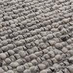 Lanja Wool Rug [Grey melange/Black]