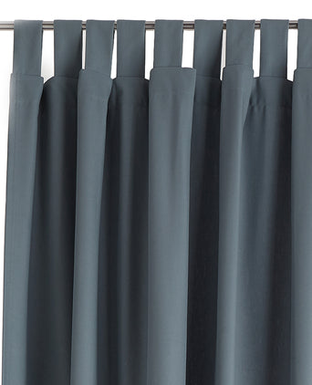 Largo Curtain grey green, 100% cotton