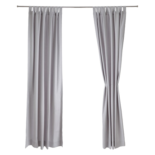 Largo curtain, light grey, 100% cotton |High quality homewares