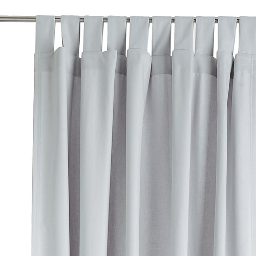 Largo Curtain Set in silver grey | Home & Living inspiration | URBANARA