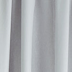 Largo Curtain Set silver grey, 100% cotton | URBANARA curtains