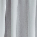 Largo Curtain Set silver grey, 100% cotton | URBANARA curtains