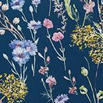 Laviano duvet cover in multicolour & dark blue, 100% cotton |Find the perfect percale bedding