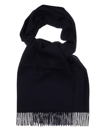 Limon scarf, midnight blue, 100% baby alpaca wool