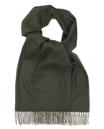 Limon scarf, moss green, 100% baby alpaca wool