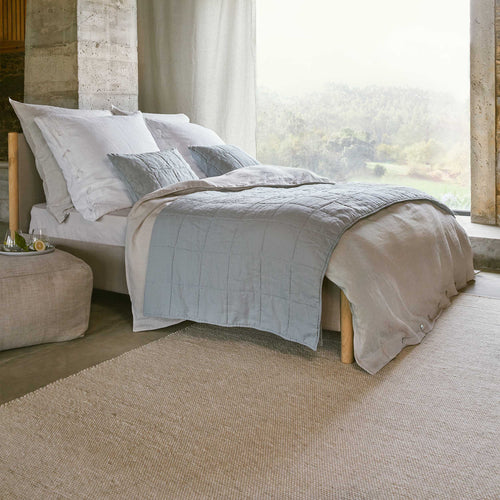 Sailu Wool Rug [Ivory melange/Natural]