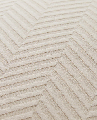 Lixa Cotton Cushion Cover [Beige]