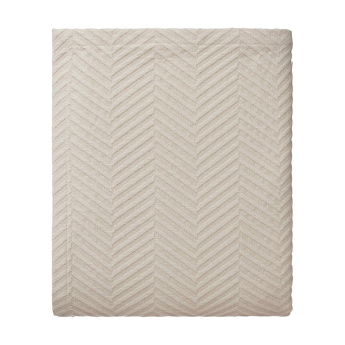 Lixa Cotton Bedspread [Beige]