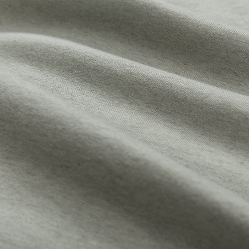 Louredi Mini Bed Linen green grey melange, 100% organic cotton | High quality homewares