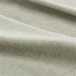 Louredi Mini Fitted Sheet green grey melange, 100% organic cotton | URBANARA kids fitted sheets