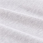 Louredi Mini Fitted Sheet light grey melange, 100% organic cotton | URBANARA kids fitted sheets