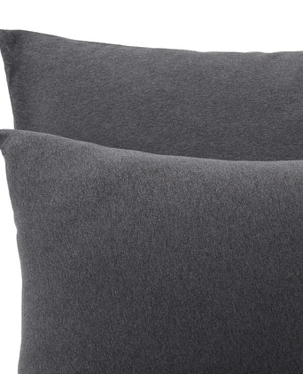Louredo Jersey Bed Linen [Charcoal melange]