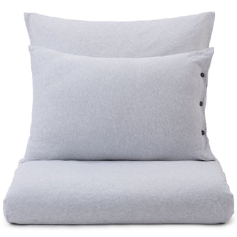 Louredo Jersey Bed Linen [Light grey melange]