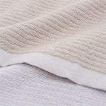 Louzela Towel [Natural & White]