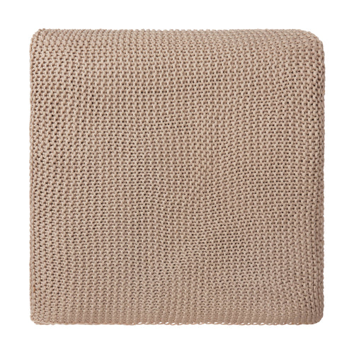 Blanket Luso Beige, 85% Organic cotton & 15% Merino wool