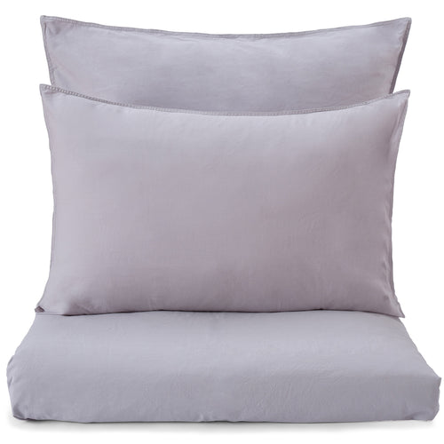 Luz Bed Linen light grey, 100% cotton