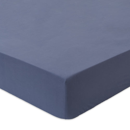 Luz Fitted Sheet blue, 100% cotton