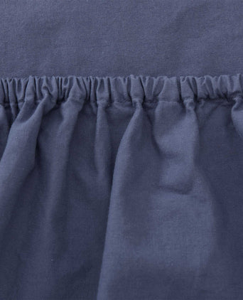 Luz Fitted Sheet blue, 100% cotton