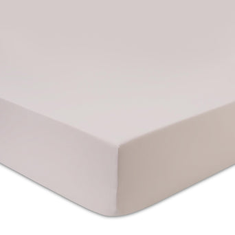 Luz Cotton Fitted Sheet [Light taupe]