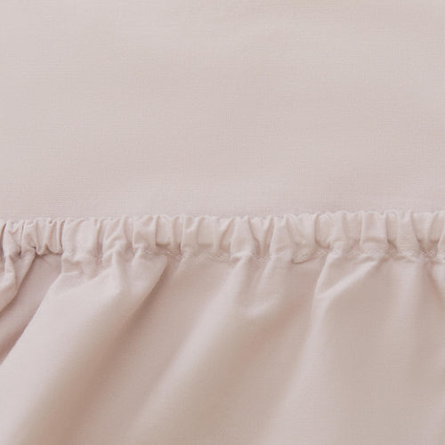 Luz Cotton Fitted Sheet [Light taupe]