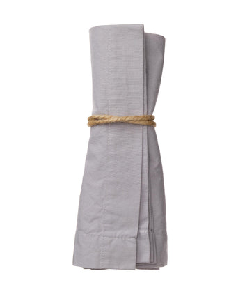 Luzia Cotton Table Linen [Light grey]