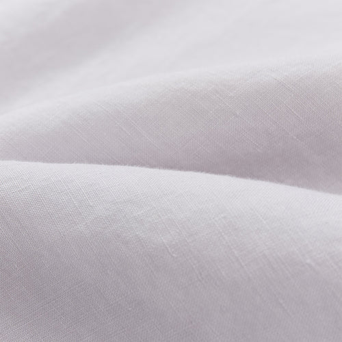 Mafalda Pillowcase light grey, 100% linen | URBANARA linen bedding