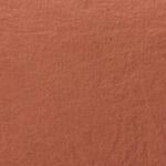Mafalda Pillowcase terracotta, 100% linen | Find the perfect linen bedding