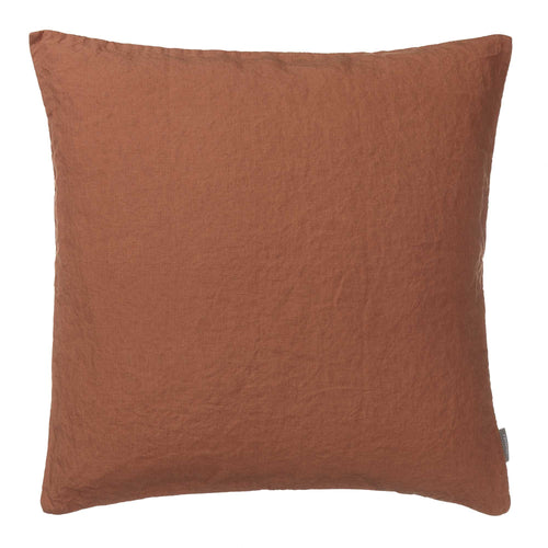 Mafalda Cushion Cover terracotta, 100% linen | High quality homewares