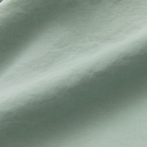 Fitted Sheet Mafalda Sage green, 100% Linen | URBANARA Fitted Sheets