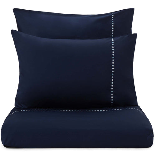 Mahina Pillowcase dark blue & blue & light grey, 100% cotton
