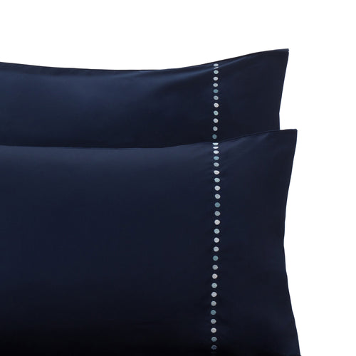 Mahina Pillowcase in dark blue & blue & light grey | Home & Living inspiration | URBANARA